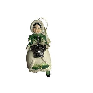 1997 Hallmark Keepsake Ornament Snowdrop Angel Language of Flowers No Box‎